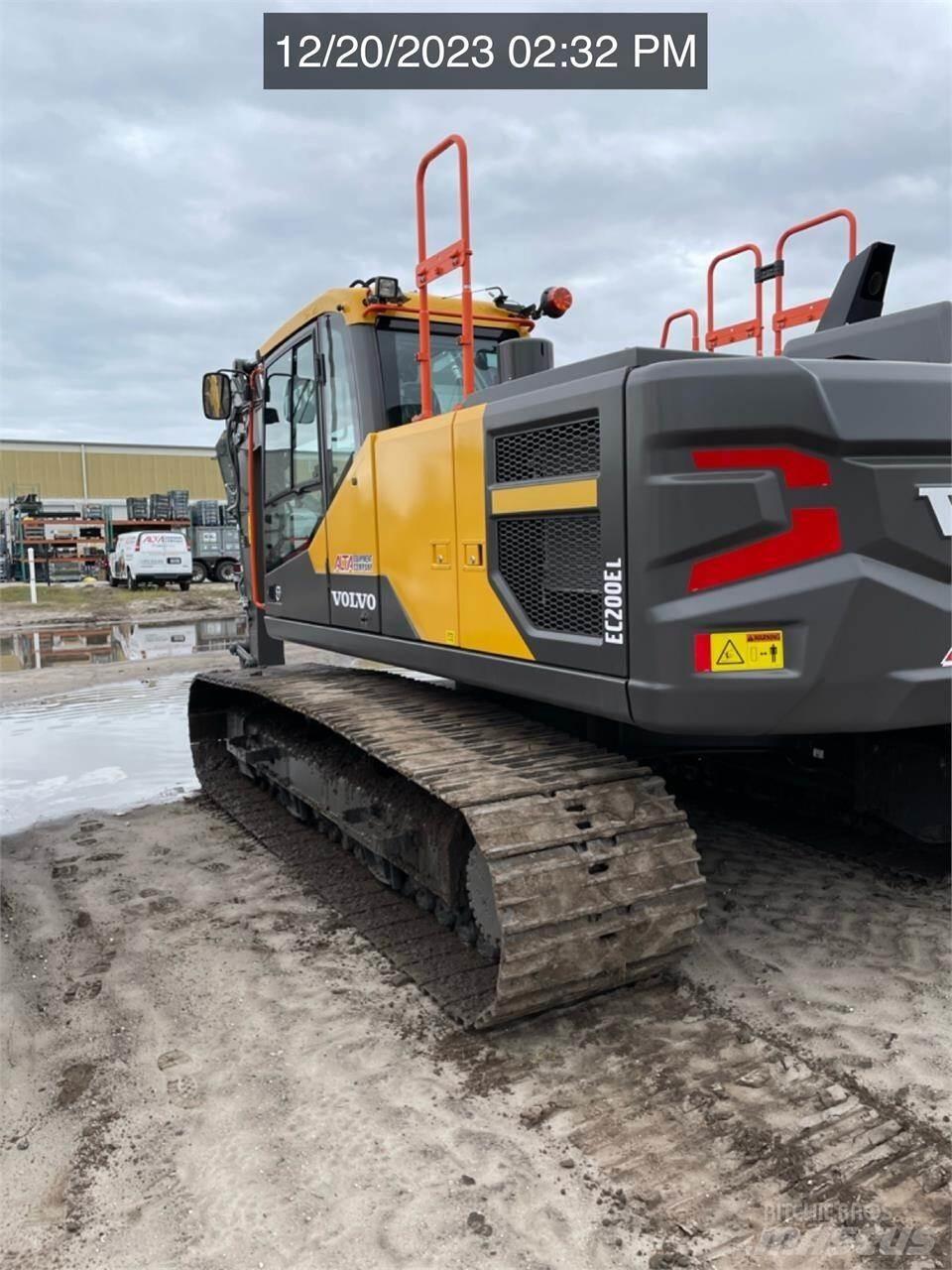 Volvo EC200EL Beltegraver