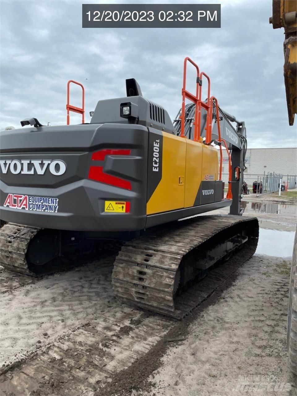 Volvo EC200EL Beltegraver