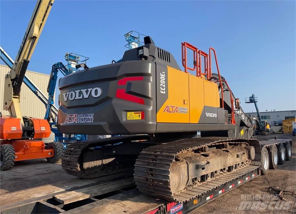 Volvo EC200EL Beltegraver