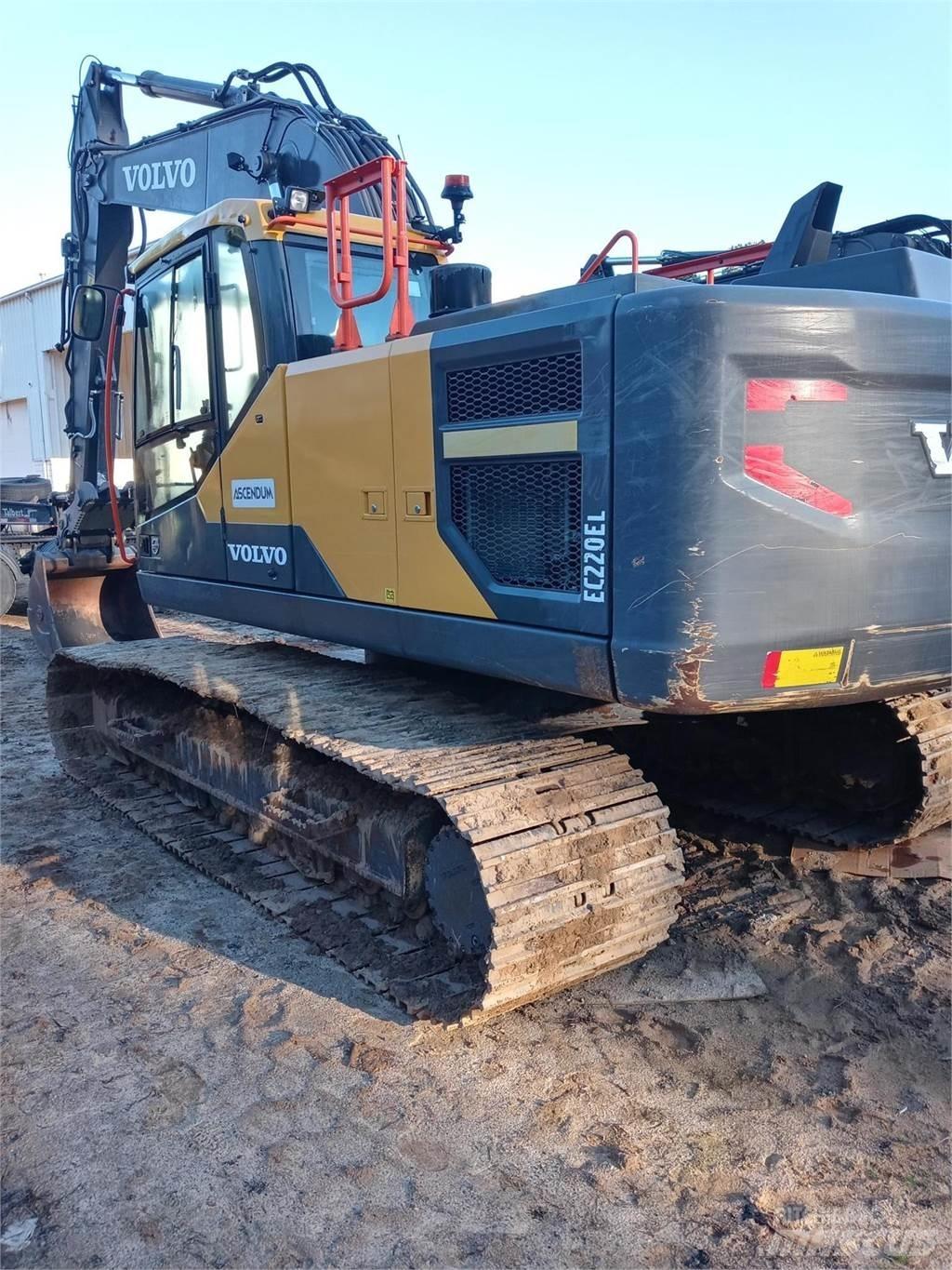 Volvo EC220EL Beltegraver