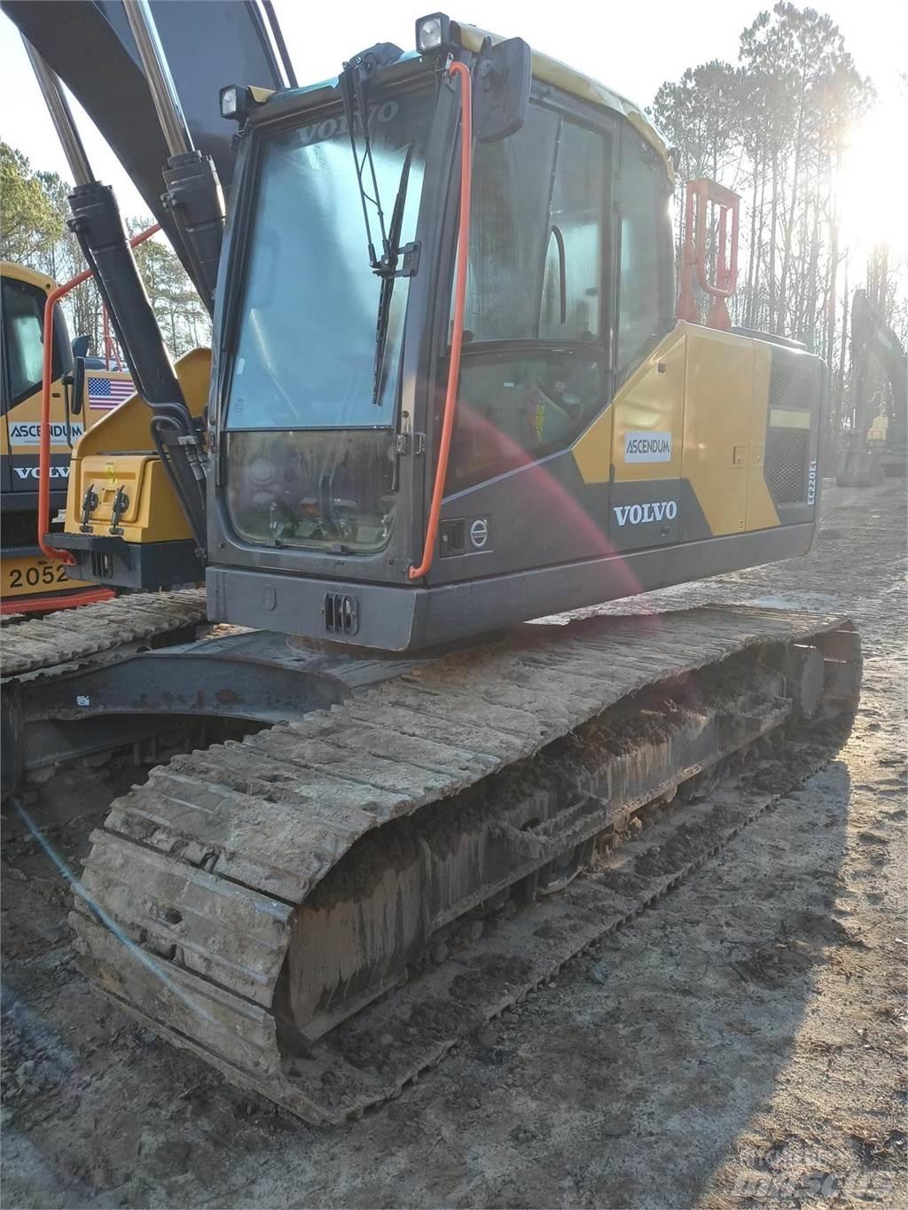 Volvo EC220EL Beltegraver