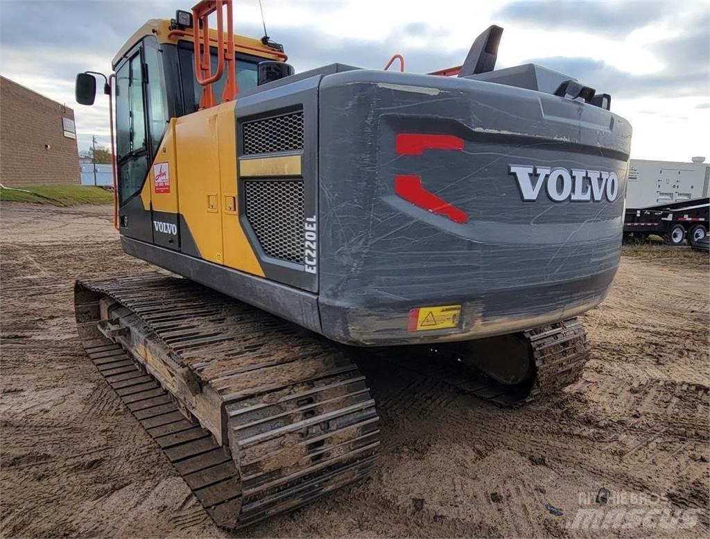 Volvo EC220EL Beltegraver