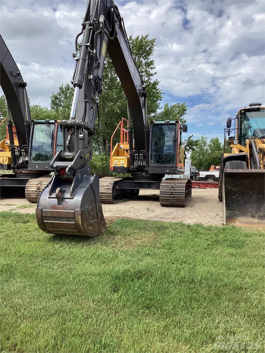 Volvo EC220EL Beltegraver