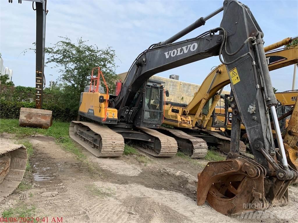 Volvo EC220EL Beltegraver