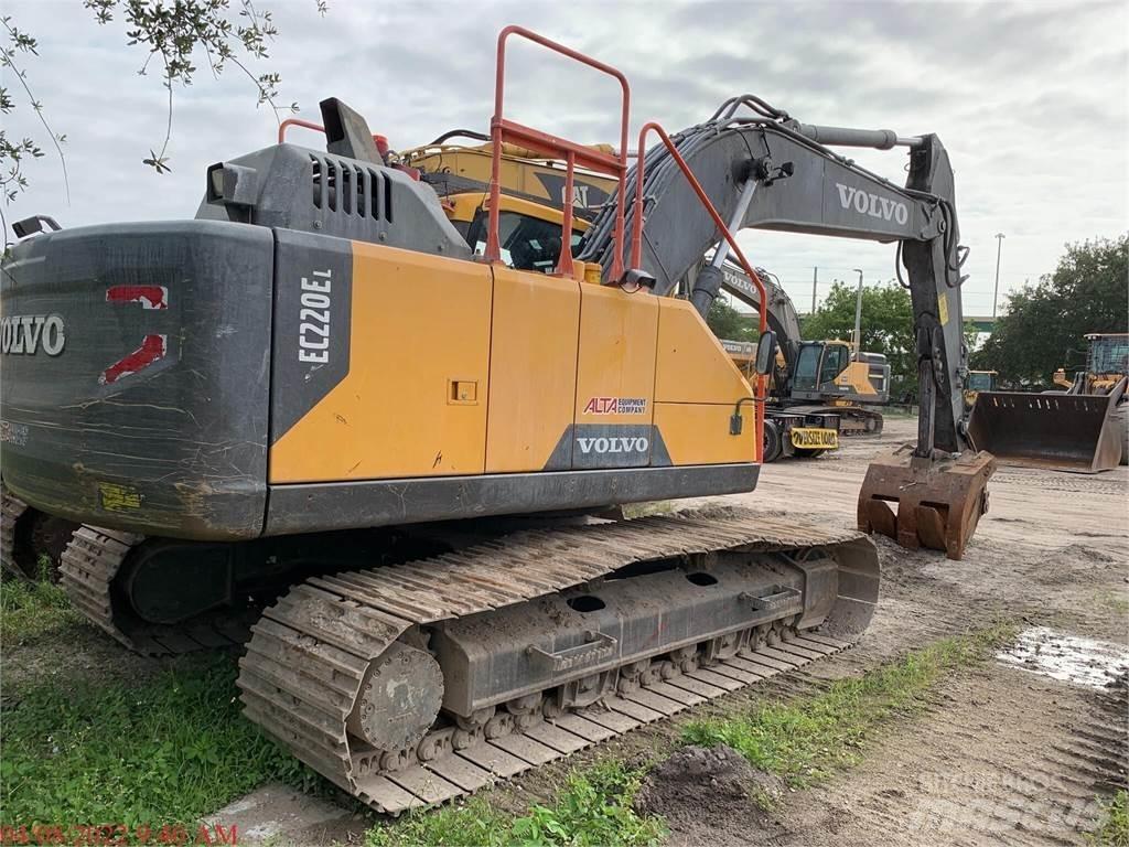 Volvo EC220EL Beltegraver