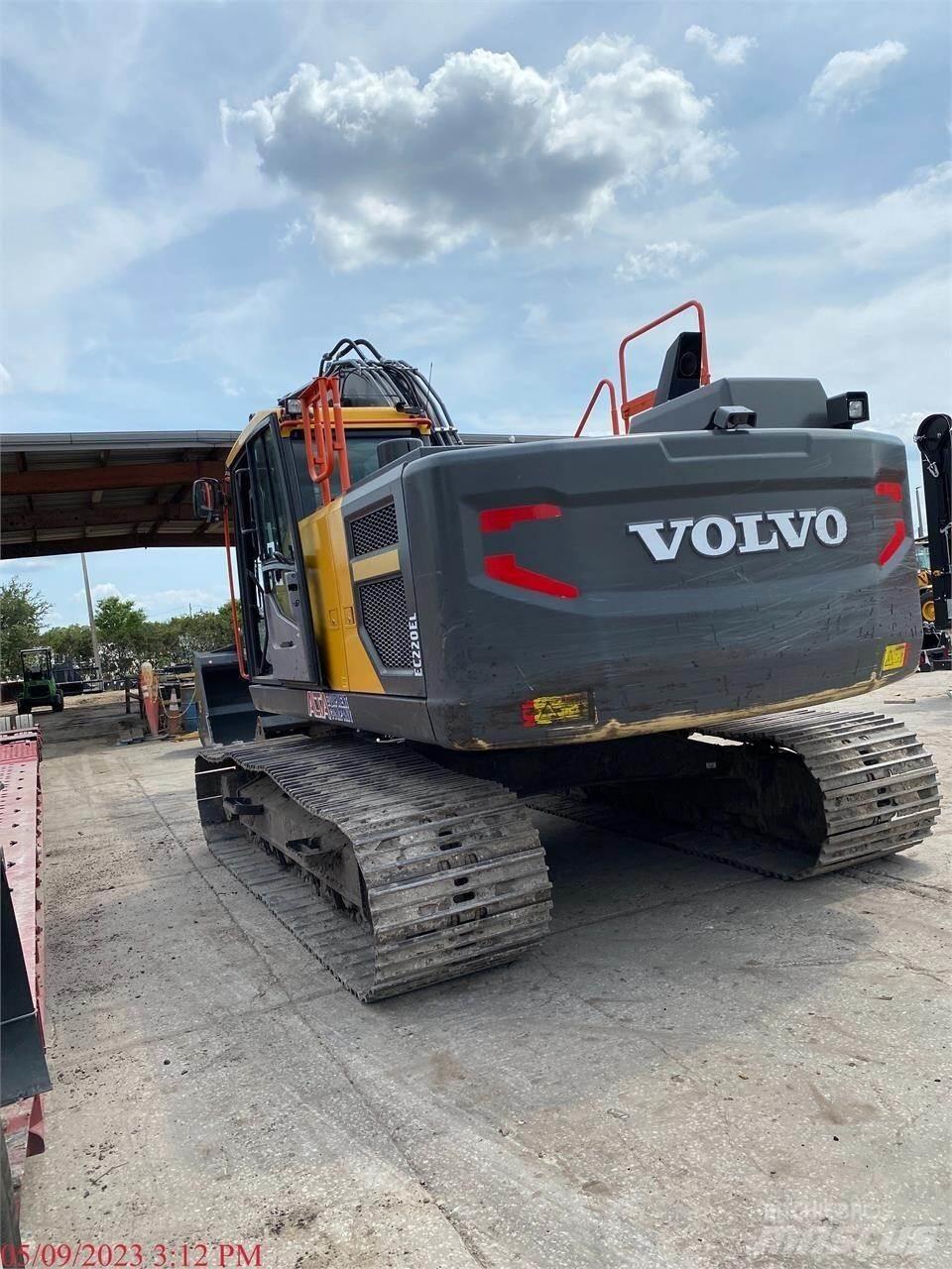Volvo EC220EL Beltegraver