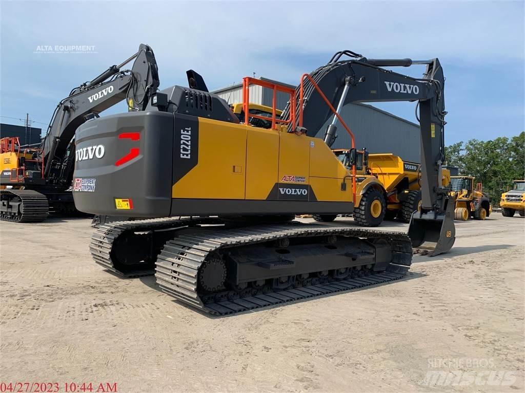 Volvo EC220EL Beltegraver