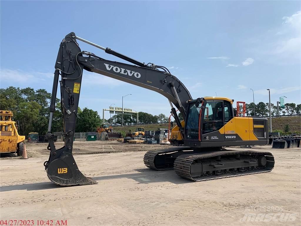 Volvo EC220EL Beltegraver