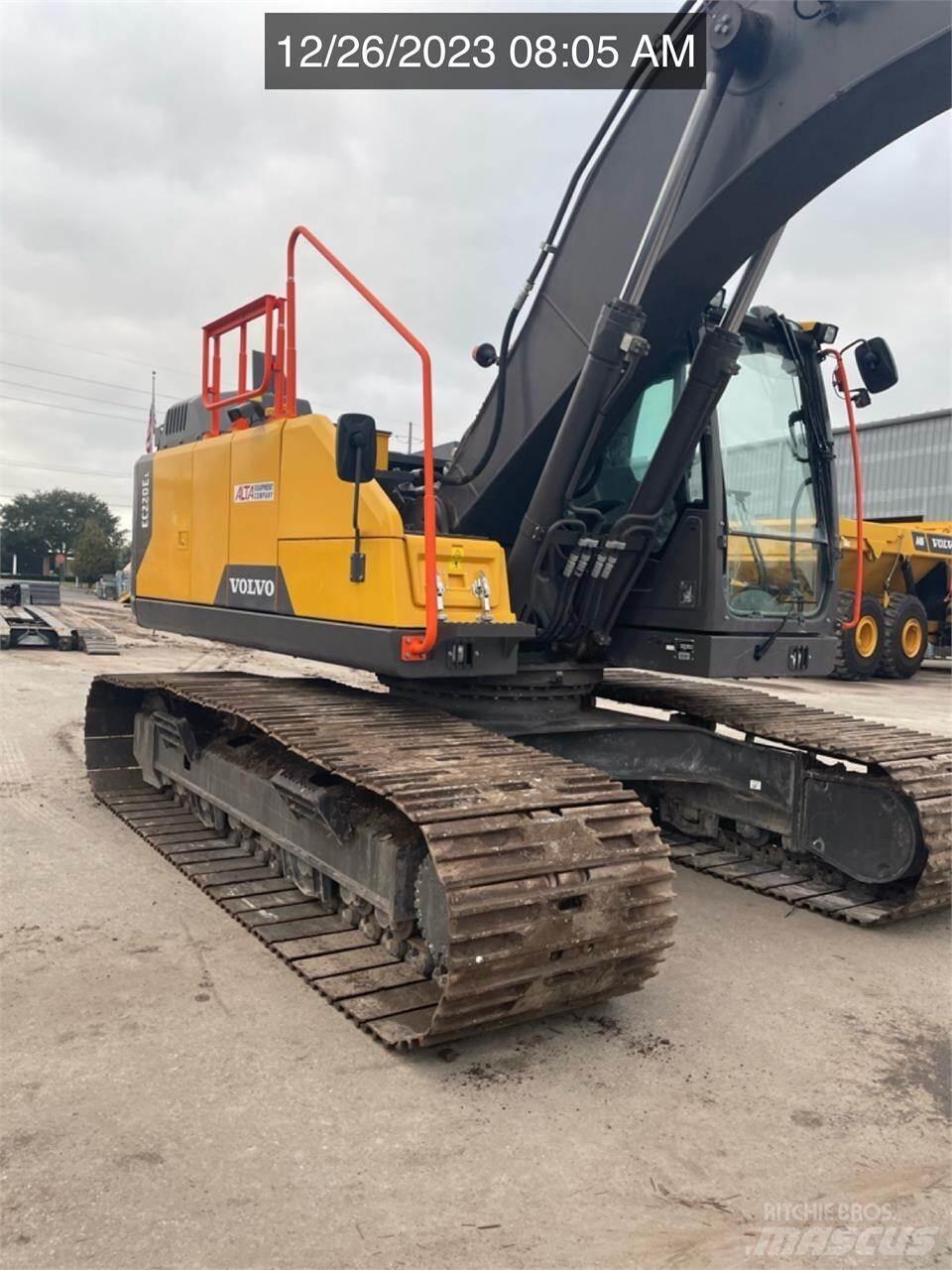 Volvo EC220EL Beltegraver