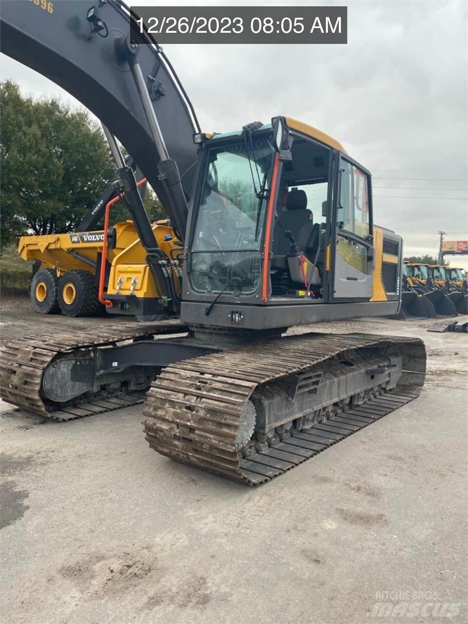 Volvo EC220EL Beltegraver