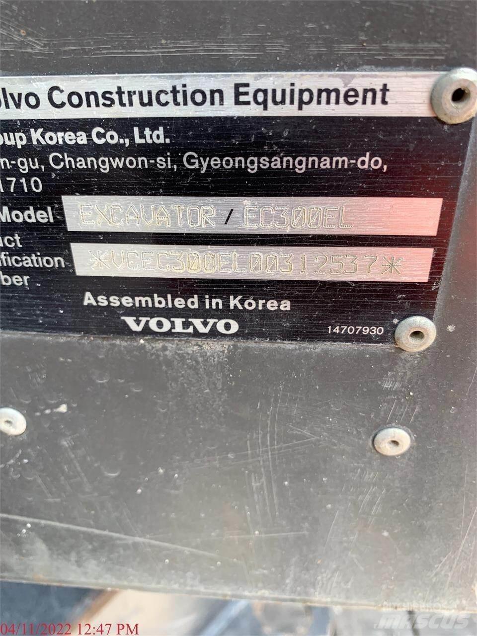 Volvo EC300EL Beltegraver