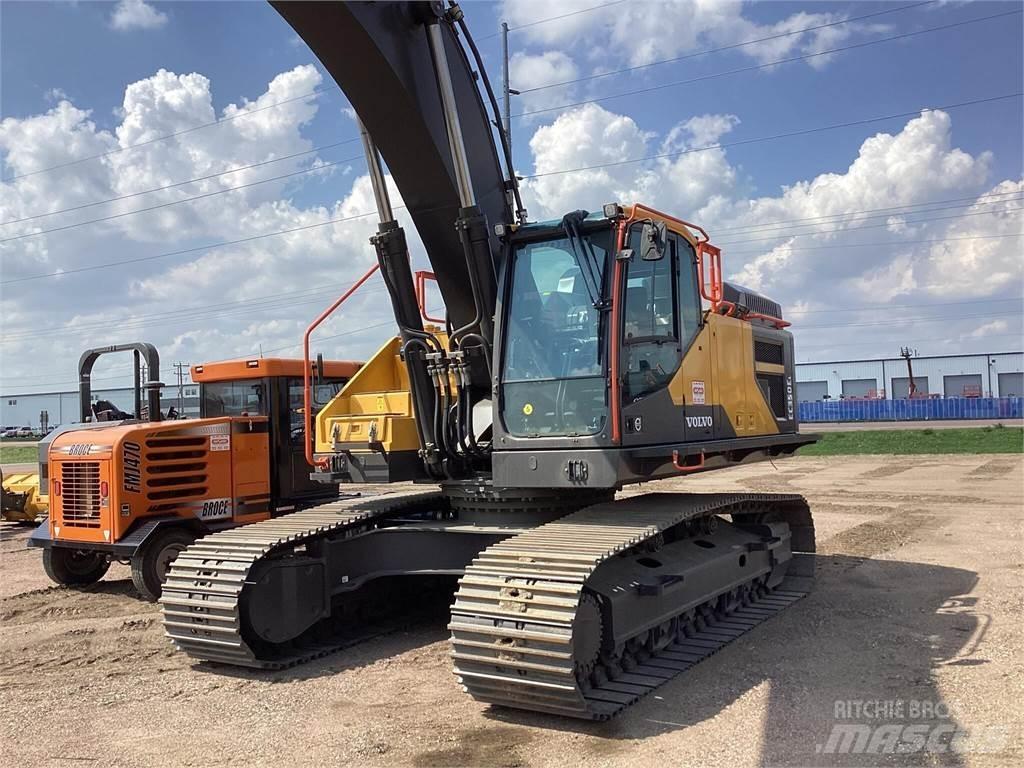 Volvo EC350EL Beltegraver