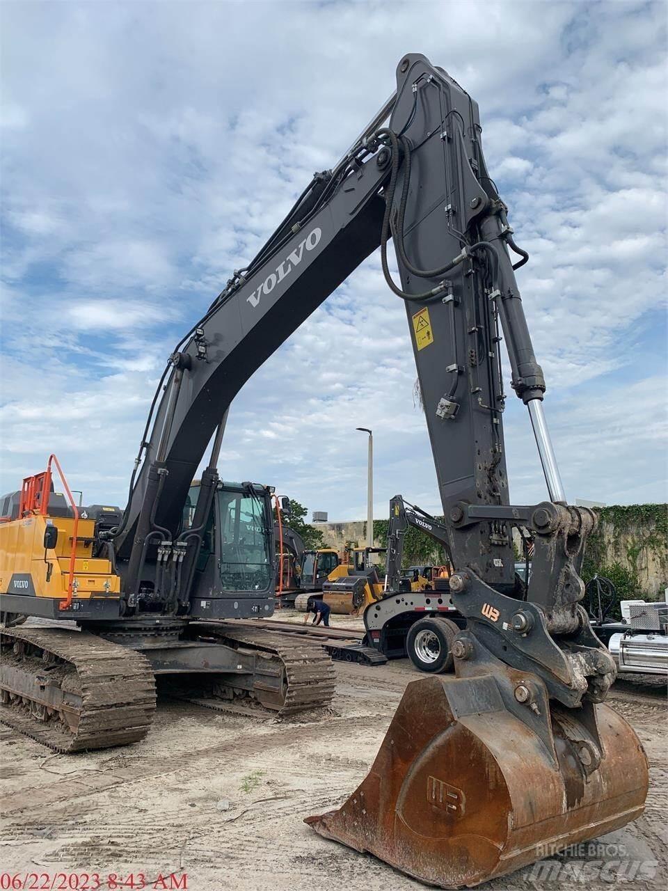 Volvo EC350EL Beltegraver