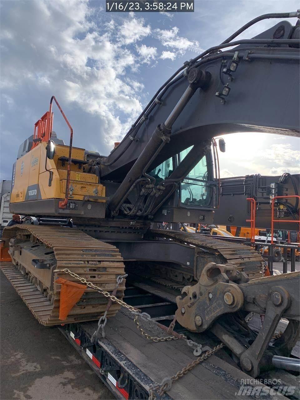 Volvo EC350EL Beltegraver