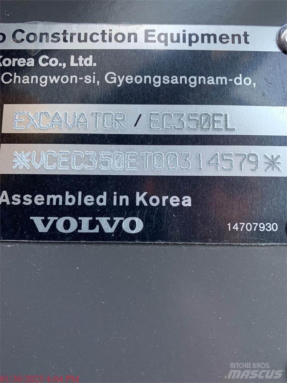 Volvo EC350EL Beltegraver