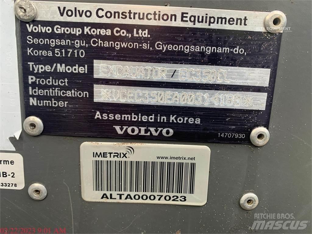 Volvo EC350EL Beltegraver