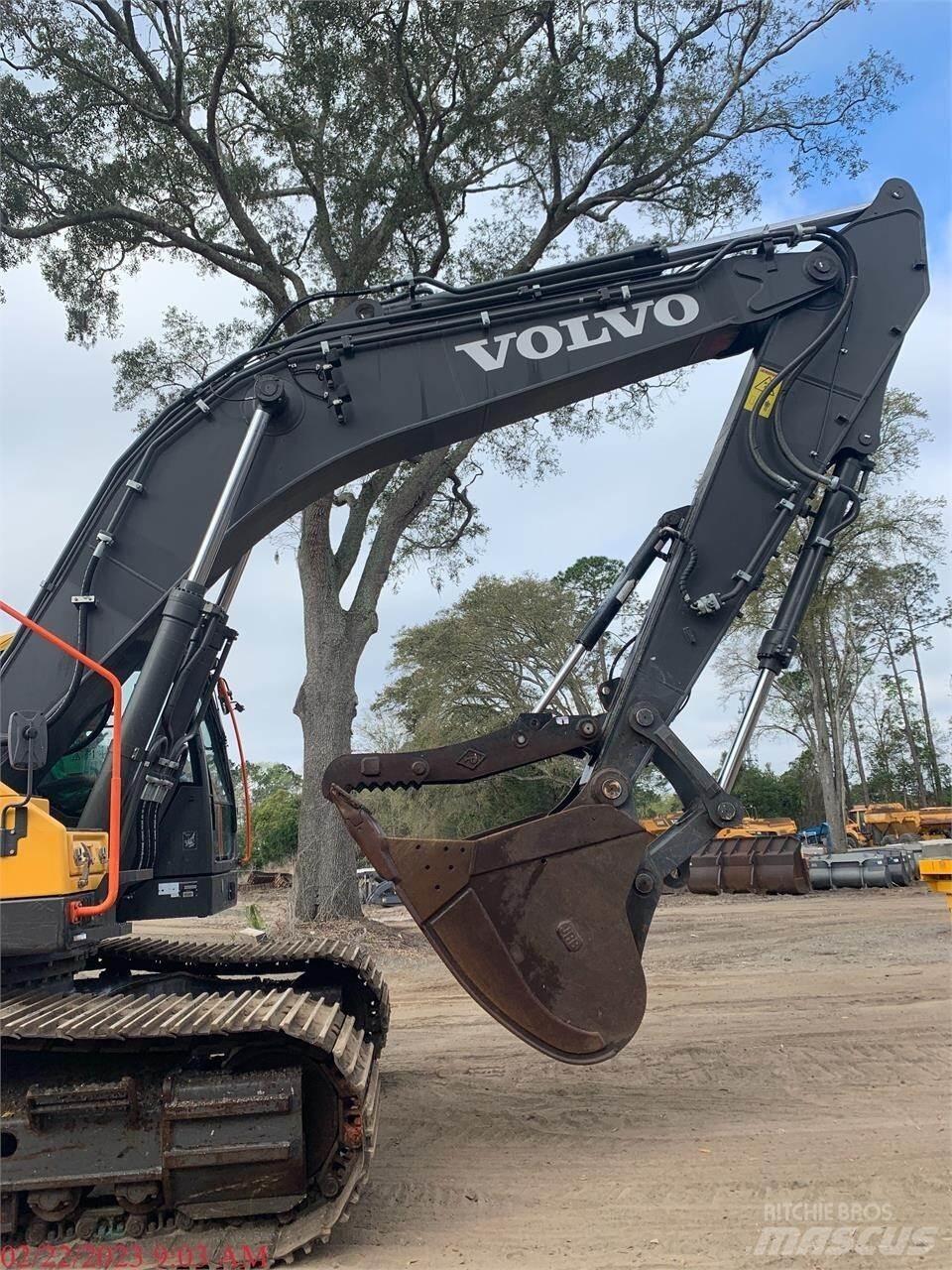 Volvo EC350EL Beltegraver