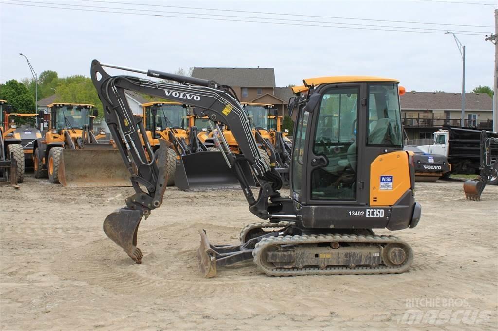 Volvo EC35D Minigravere <7t