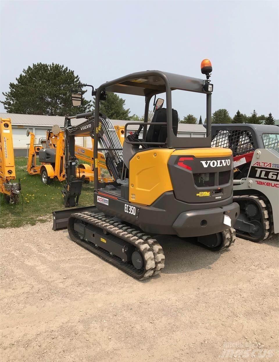 Volvo EC35D Minigravere <7t