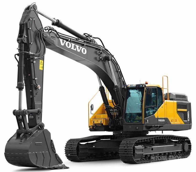 Volvo EC380EL Beltegraver