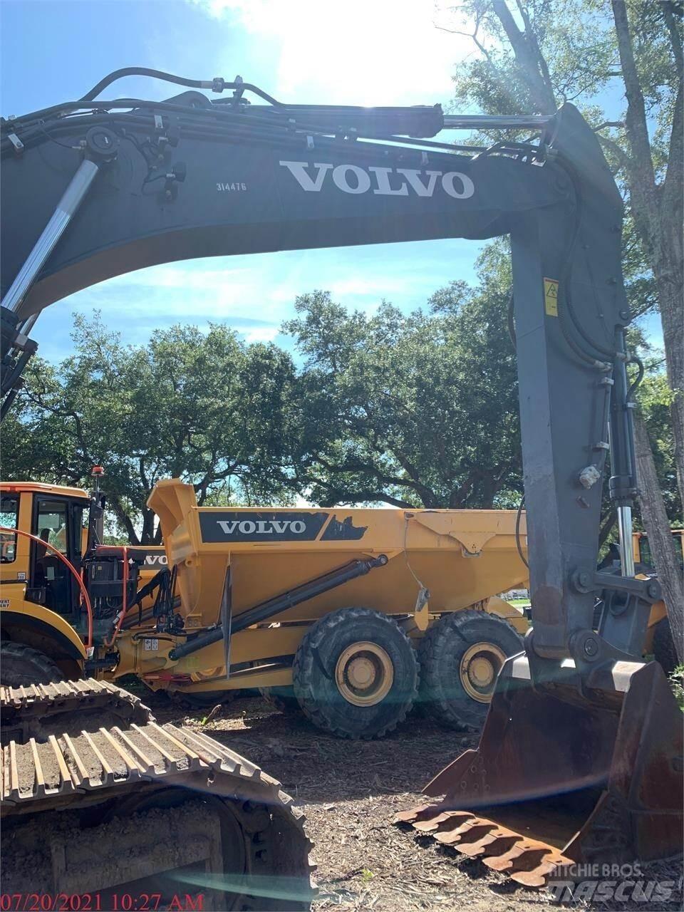 Volvo EC380EL Beltegraver