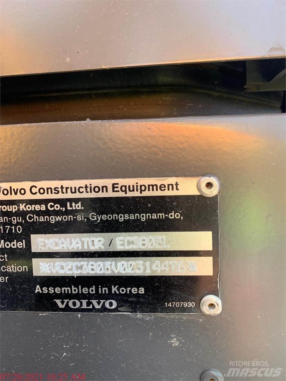 Volvo EC380EL Beltegraver