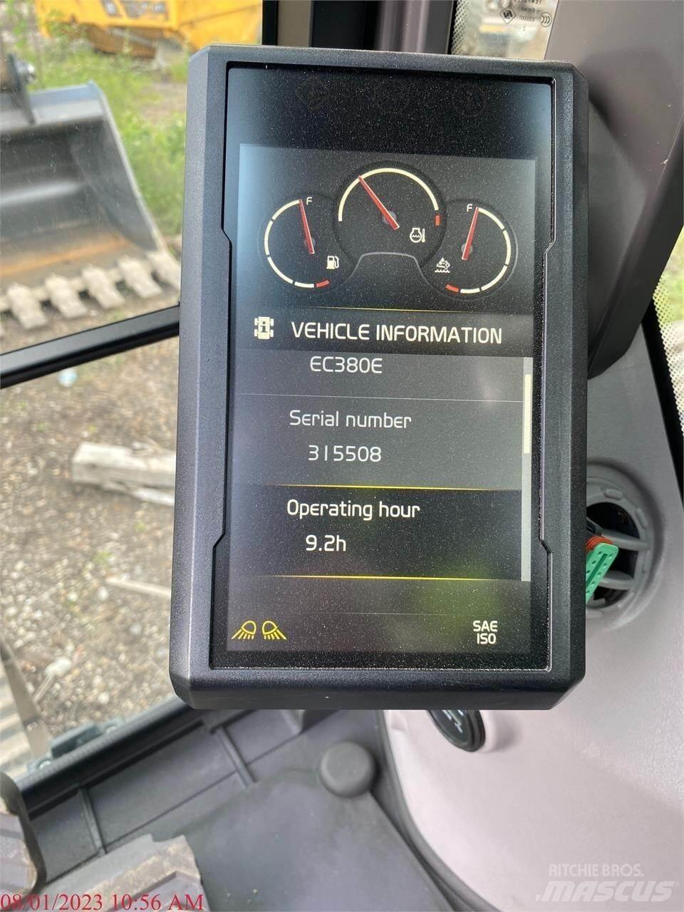 Volvo EC380EL Beltegraver