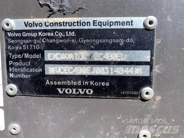 Volvo EC480EL Beltegraver