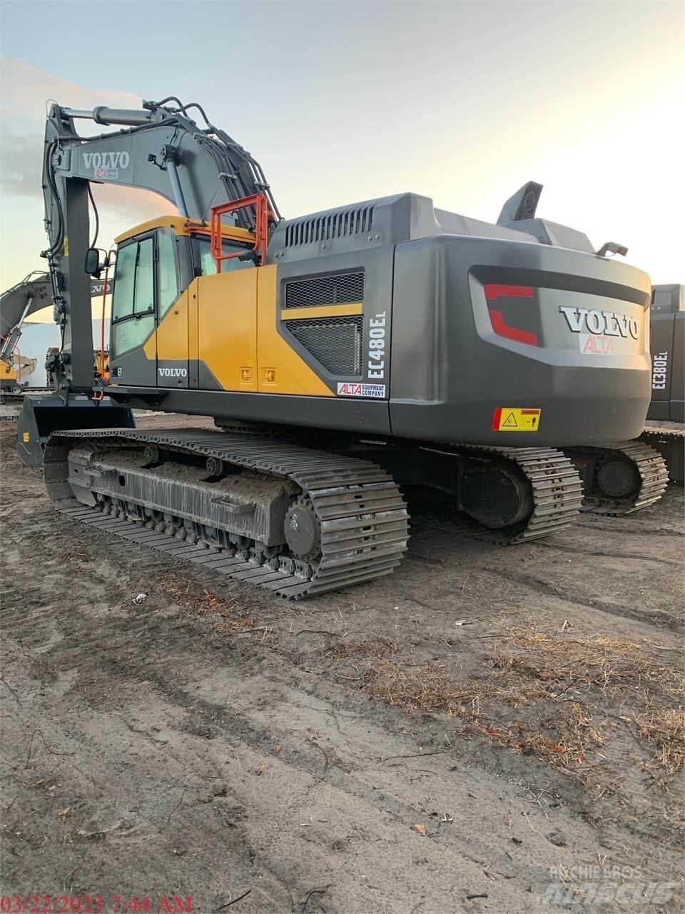 Volvo EC480EL Beltegraver