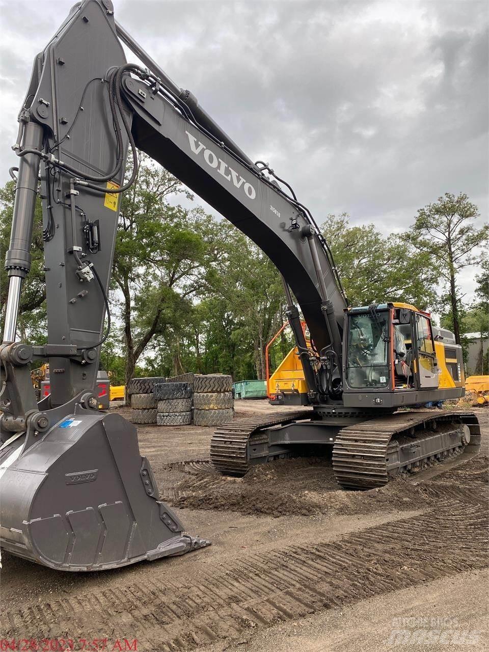 Volvo EC480EL Beltegraver