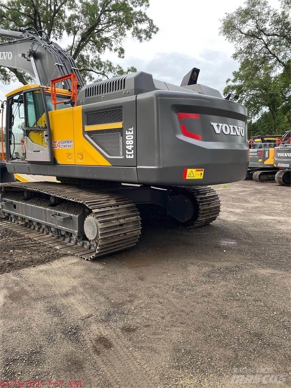 Volvo EC480EL Beltegraver