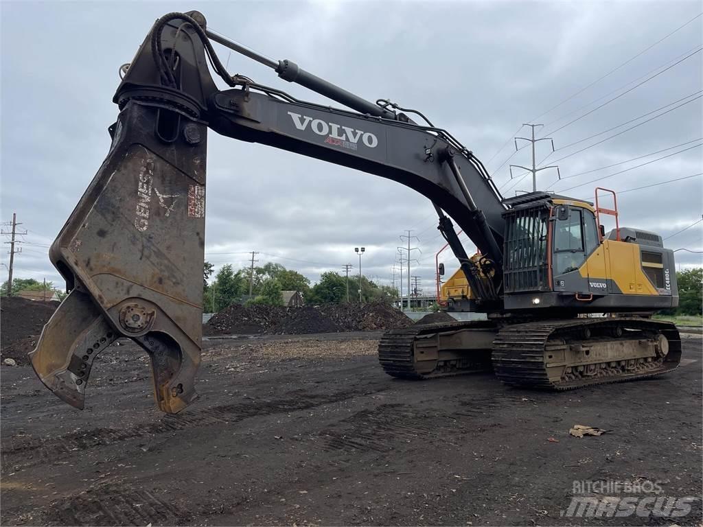 Volvo EC480EL Beltegraver