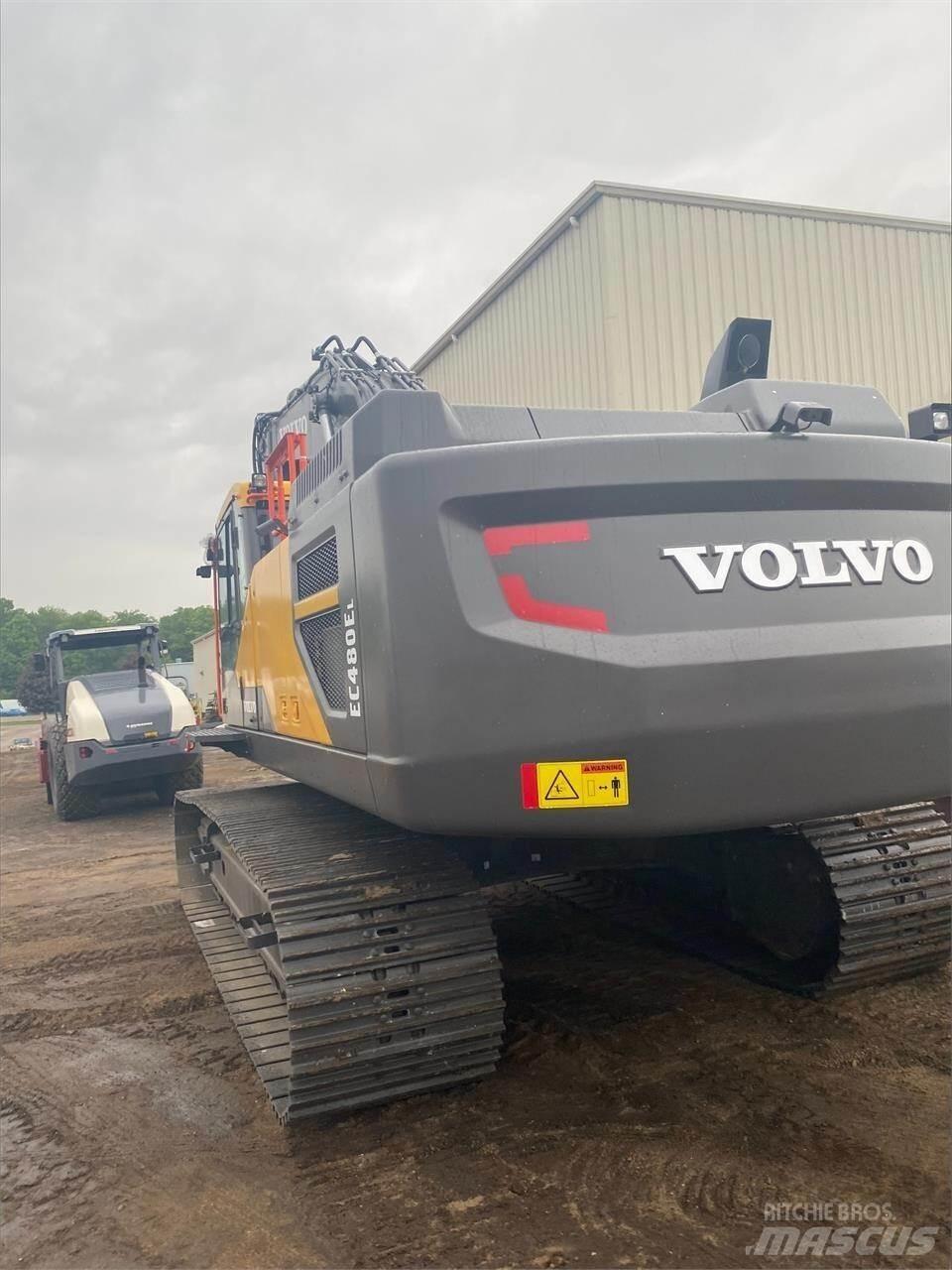 Volvo EC480EL Beltegraver