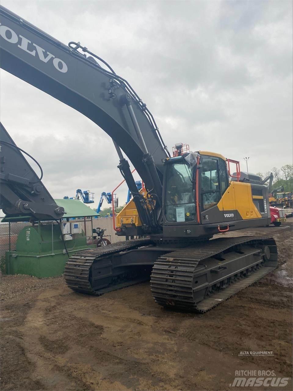 Volvo EC480EL Beltegraver