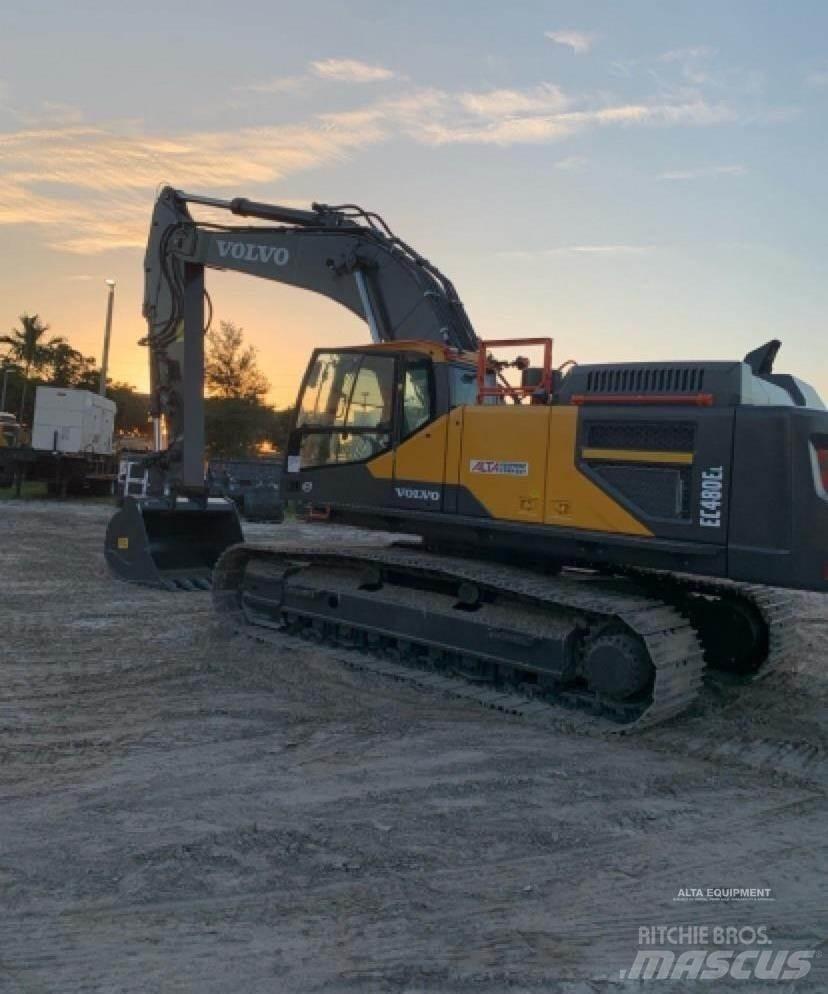 Volvo EC480EL Beltegraver
