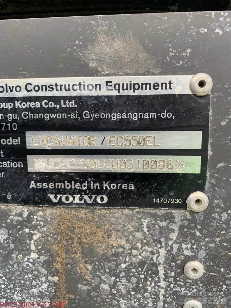 Volvo EC550EL Beltegraver