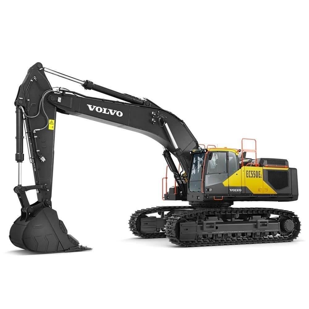 Volvo EC550EL Beltegraver