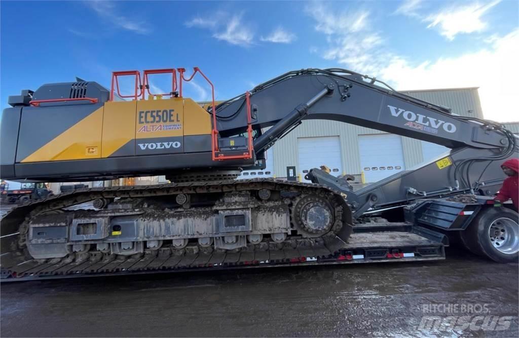 Volvo EC550EL Beltegraver