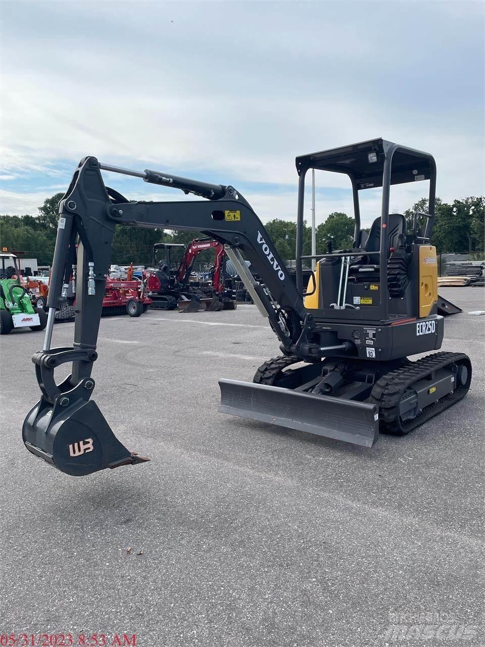 Volvo ECR25D Minigravere <7t