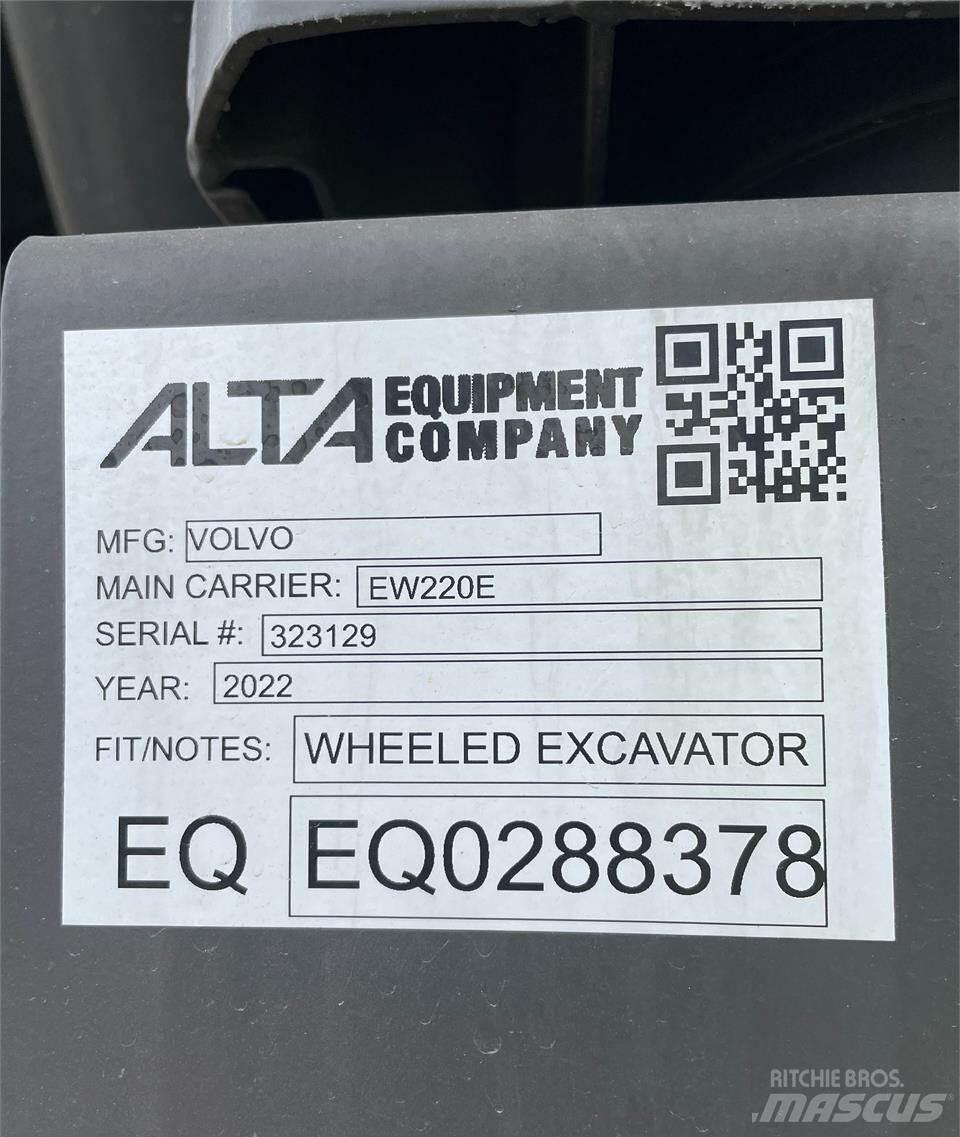 Volvo EW220E Hjulgravere