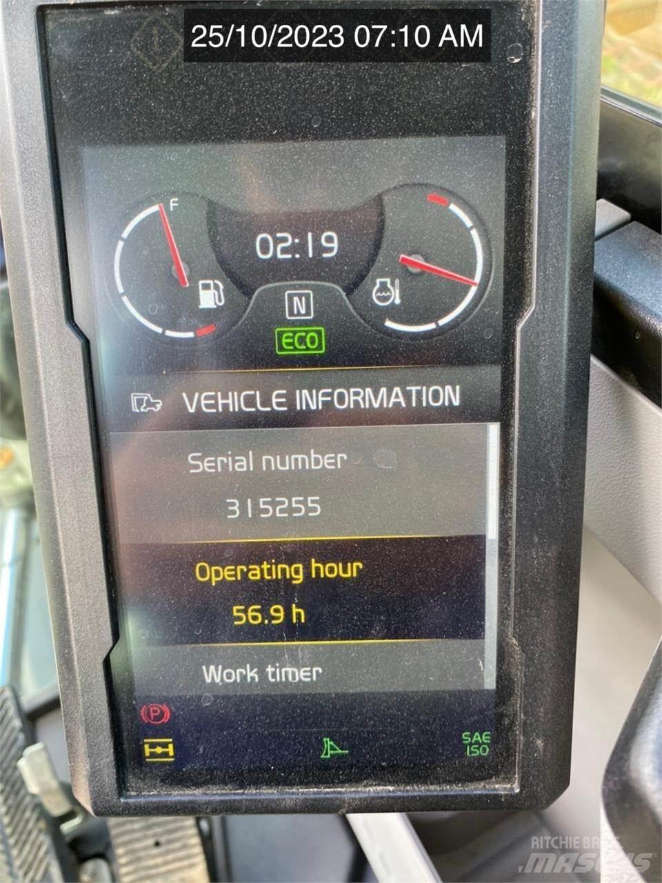 Volvo EW60E Hjulgravere