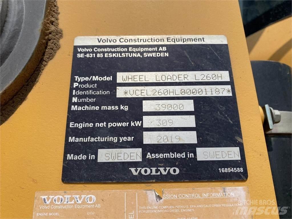 Volvo L260H Hjullastere