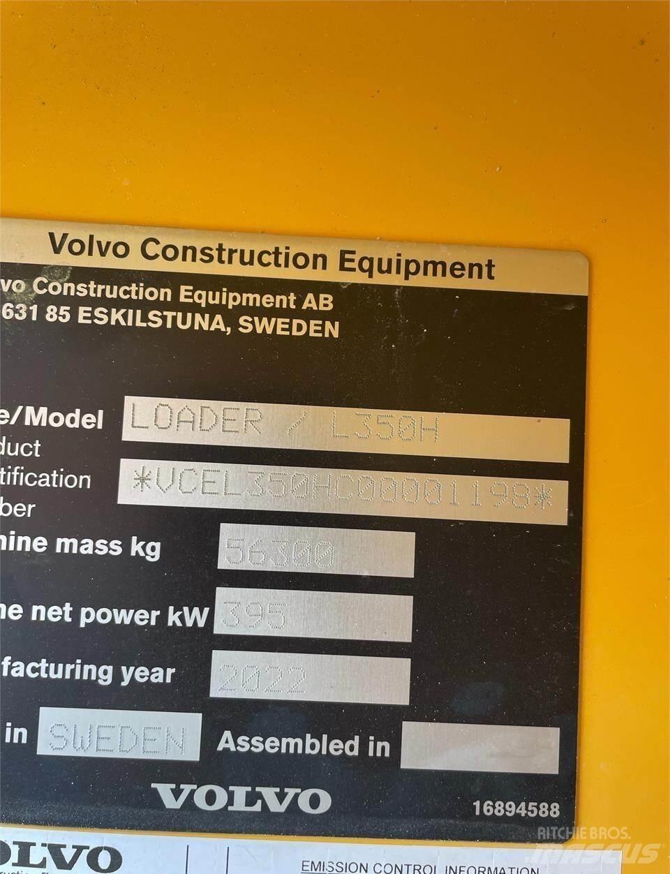 Volvo L350H Hjullastere
