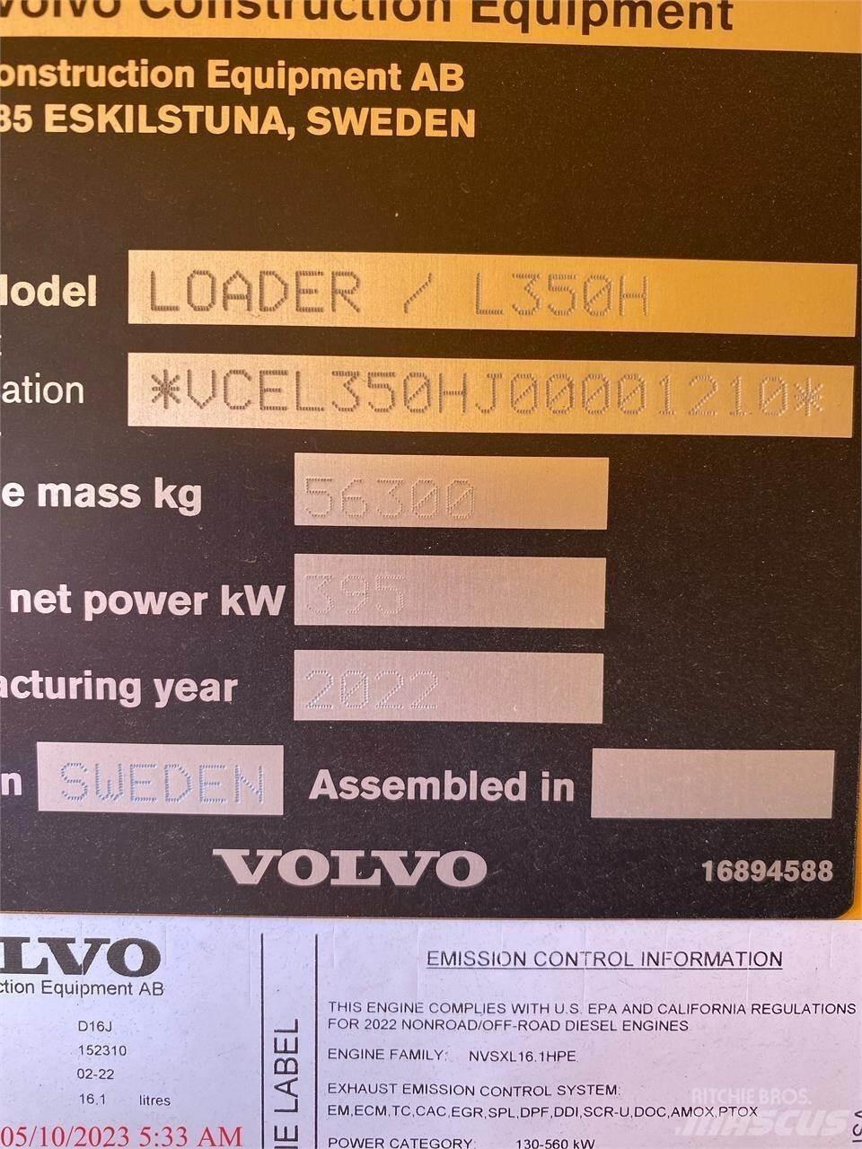 Volvo L350H Hjullastere