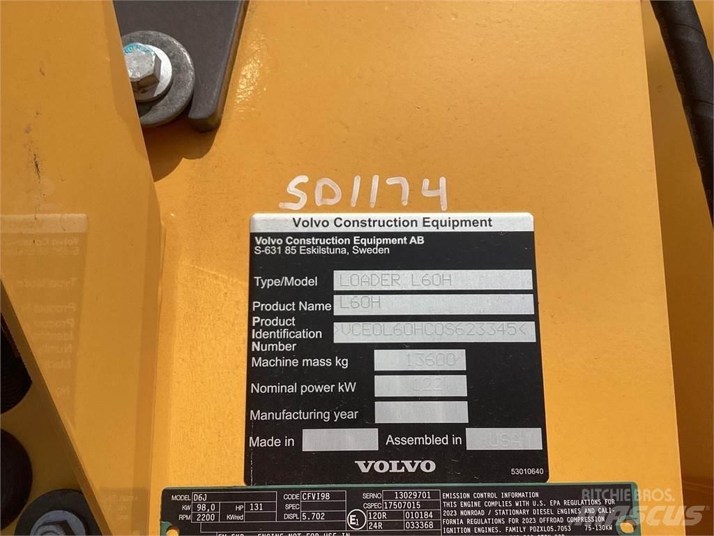 Volvo L60H Hjullastere