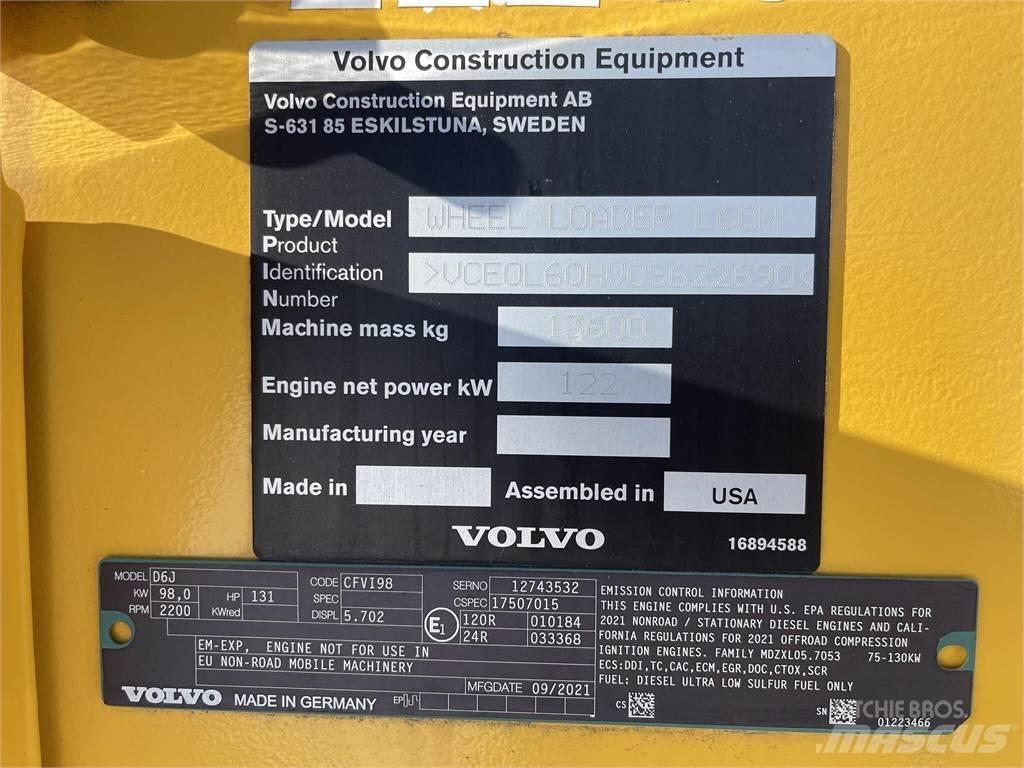 Volvo L60H Hjullastere