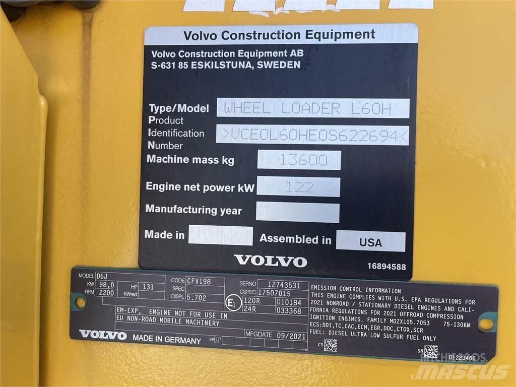 Volvo L60H Hjullastere