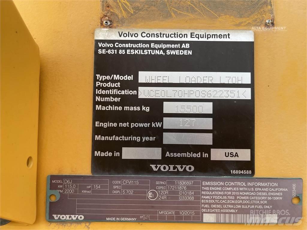 Volvo L70H Hjullastere