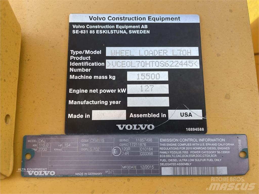 Volvo L70H Hjullastere