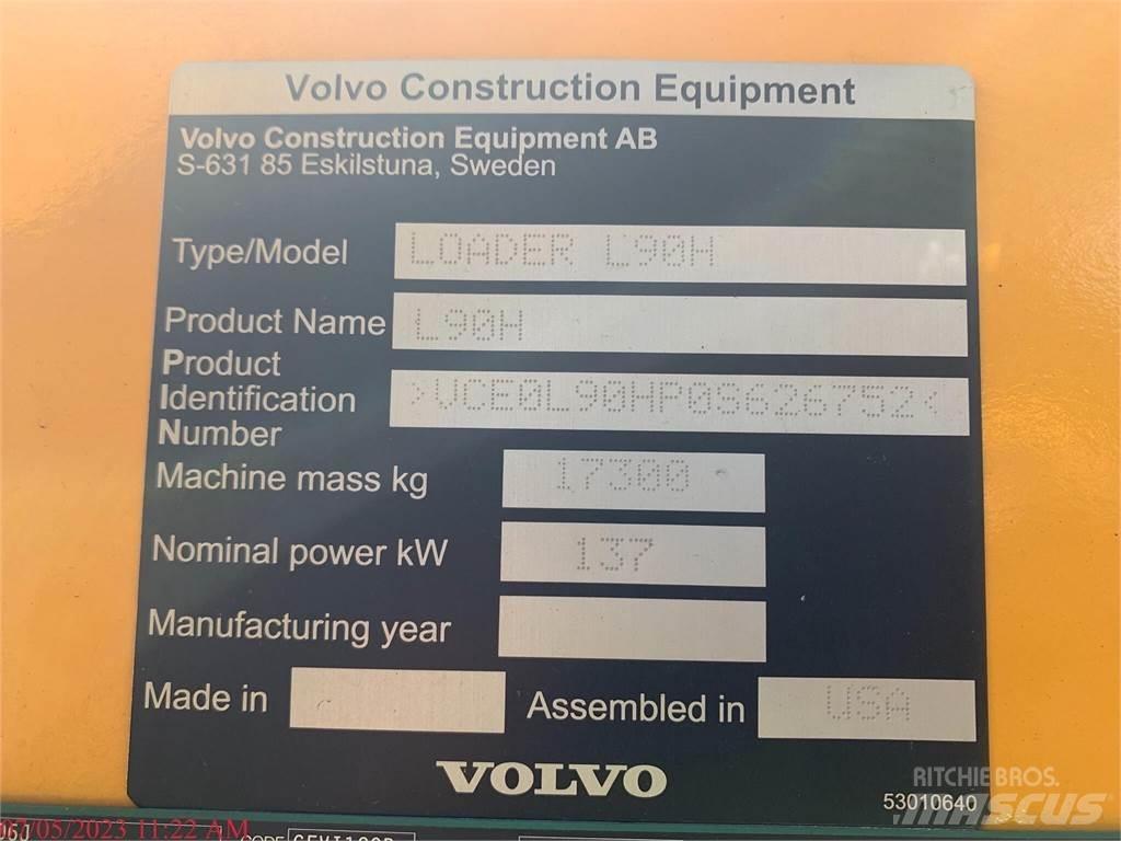 Volvo L90H Hjullastere